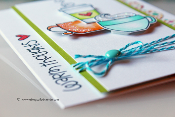 Paper Smooches challenge card by Wanda Guess