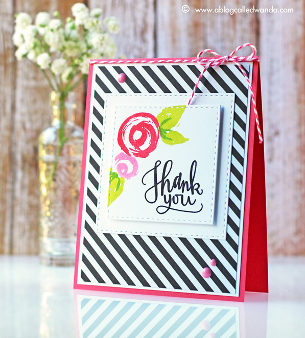 Simon Says Stamp exclusives - card by Wanda Guess