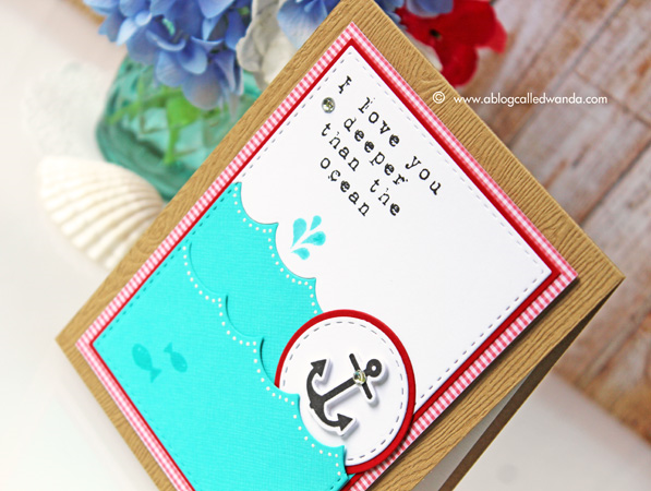 Nautical card - anchor - by Wanda Guess Nautical card - anchor - by Wanda Guess
