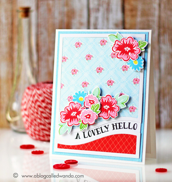 Papertrey Ink Nostalgic Notions. Card By Wanda Guess