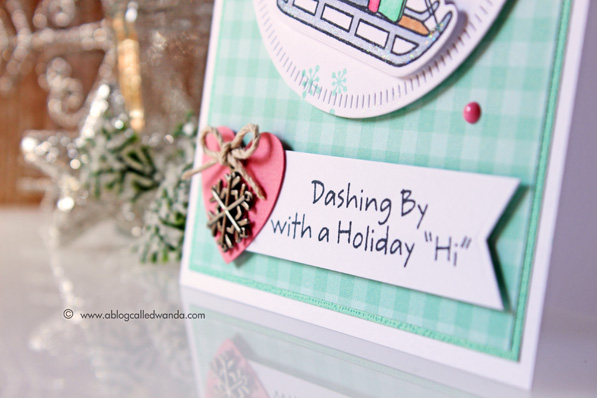 My Favorite Things Pure Innocence stamps - Card by Wanda Guess