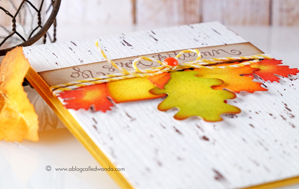 Lawn Fawn Stitched Leaves Dies