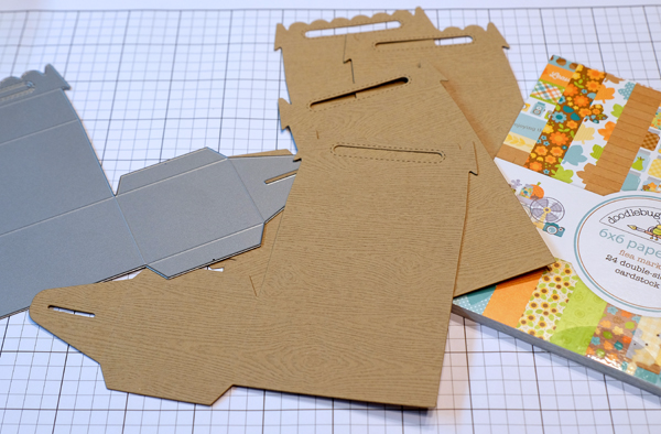 Lawn Fawn Scallop Treat Box Die. Doodlebug Flea Market paper. Project by Wanda Guess. Fall Treat Boxes! Lawn Fawn Scallop Treat Box Die. Doodlebug Flea Market paper. Project by Wanda Guess. Fall Treat Boxes!