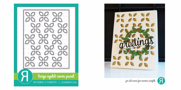 Reverse Confetti Eyelet Cover Panel Die