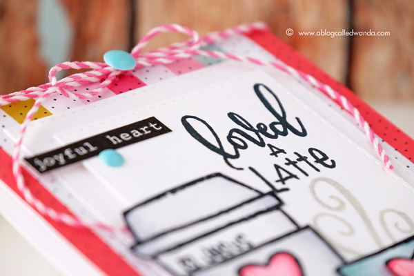 Illustrated Faith card. Crate Paper. Sweet n Sassy stamps, Copic Coloring. Faith based card by Wanda Guess