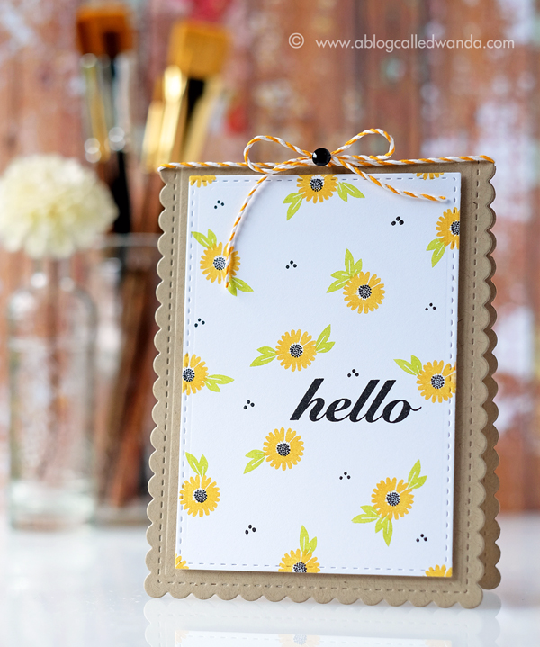 Papertrey Ink 2017 Anniversary stamp set. Grand Finale. CAS card by Wanda Guess. PTI Design Team Papertrey Ink 2017 Anniversary stamp set. Grand Finale. CAS card by Wanda Guess. PTI Design Team