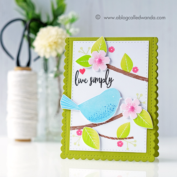 Papertrey Ink Give Love Stamp Set. PTI new release. Wanda Guess Summer card Papertrey Ink Give Love Stamp Set. PTI new release. Wanda Guess Summer card