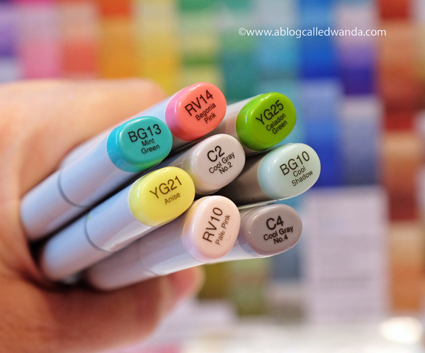 Copic Coloring on cards