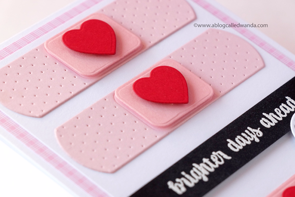 PTI stuck on you stamps and die. Brighter Days stamp set