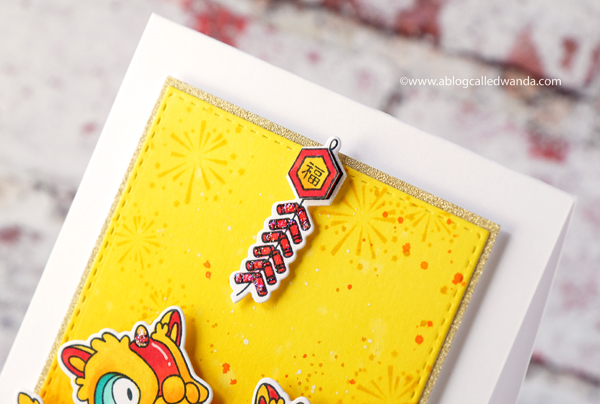 Distress Ink Blending Background Technique