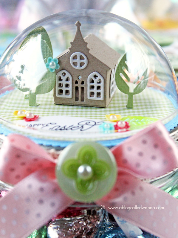 Papertrey Ink Petitie Places stamps and dies. Easter project with mason jars by Wanda Guess Papertrey Ink Petitie Places stamps and dies. Easter project with mason jars by Wanda Guess