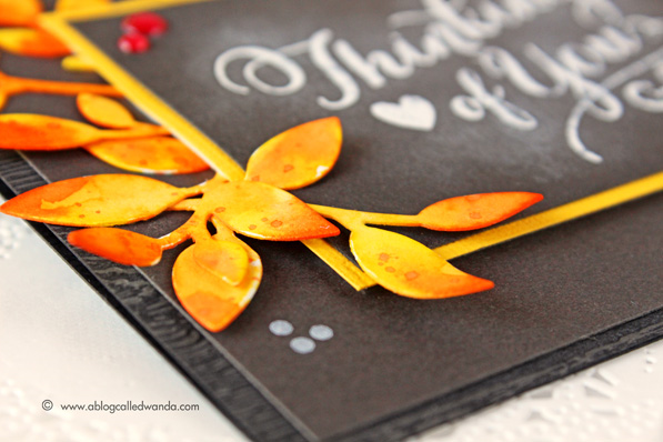 Papertrey Ink dies and stamps. Watercolored with Distress Inks. Card by Wanda Guess