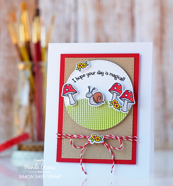 Secret Garden Stamp Set for Stamptember 2016. Simon Says Stamp. Card by Wanda Guess Secret Garden Stamp Set for Stamptember 2016. Simon Says Stamp. Card by Wanda Guess