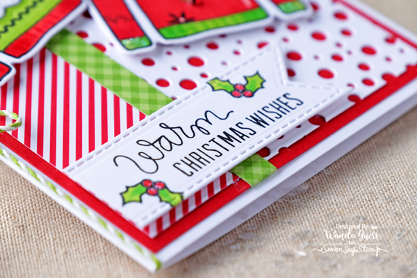 1 Simon Says Stamp Ugly Sweater stamps and dies. Project by Wanda Guess