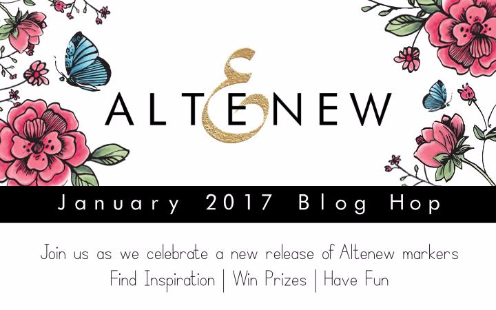 Altenew Artist Markers - new release blog hop