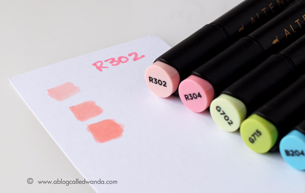 Altenew stamps and markers