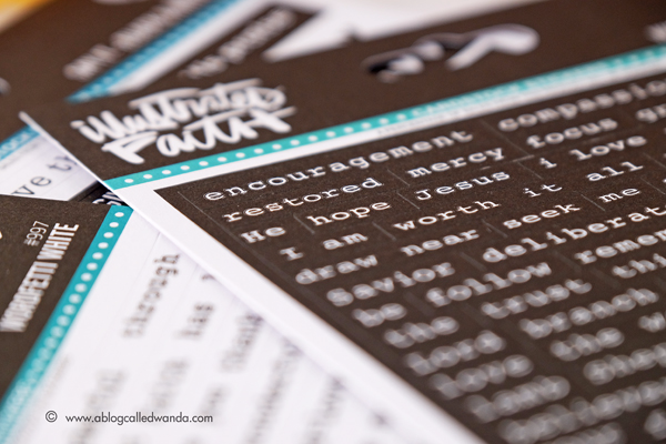 Illustrated Faith Wordfetti Stickers