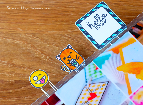 Planner clips - planner stamping