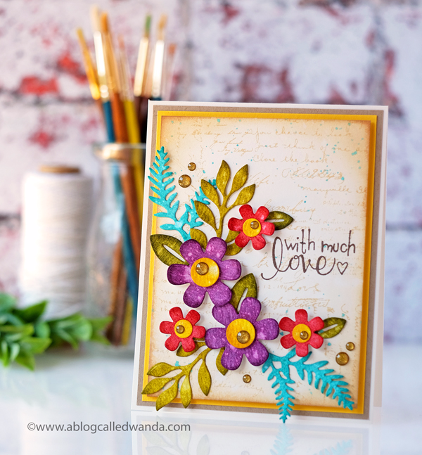 Spellbinders dies and stamps
