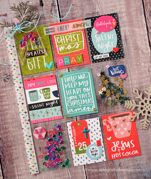 Pocket Letter. Christmas card. Illustrated Faith collection