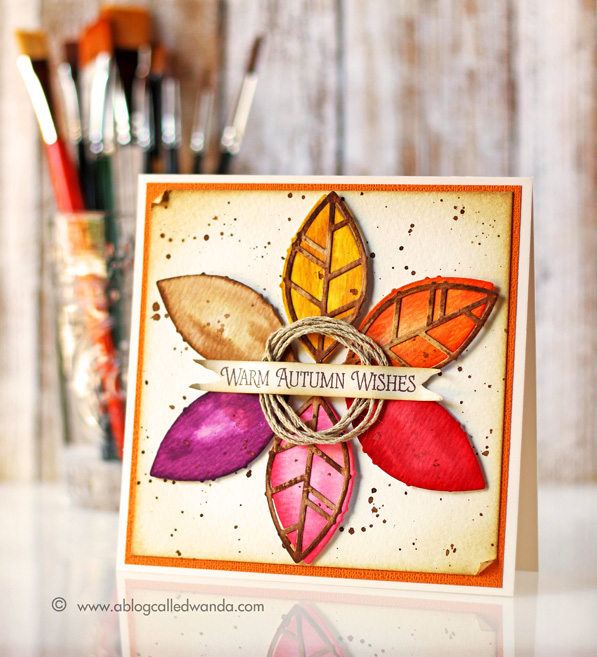 Papertrey Ink Blog Hop - August 2015 - card by Wanda Guess