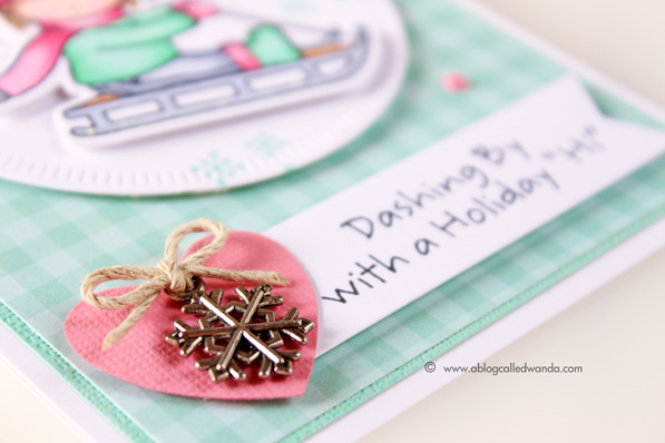 My Favorite Things Pure Innocence stamps - Card by Wanda Guess