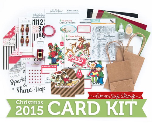 Holly jolly card kit