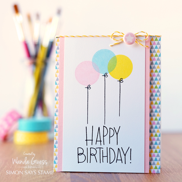 SIMON SAYS STAMP SEPTEMBER 2016 CARD KIT! Card by Wanda Guess