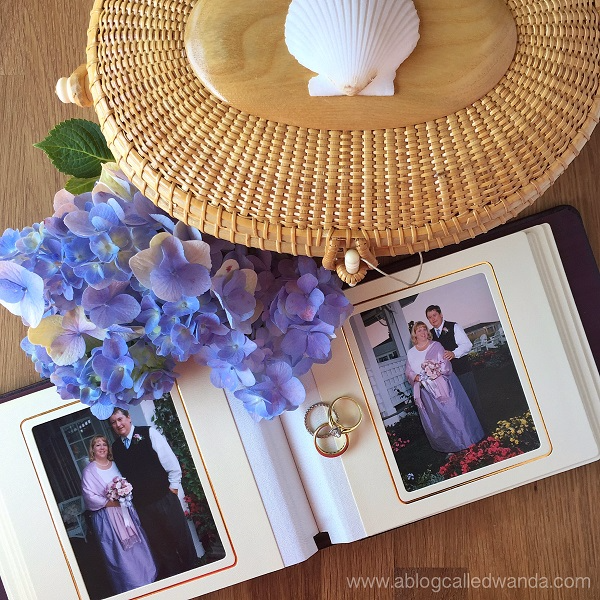 Happy wedding anniversary to us!