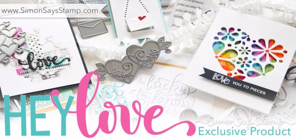 Simon Says Stamp Hey Love new release 