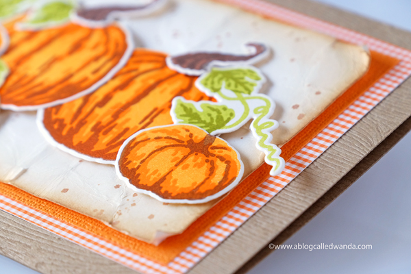 HERO ARTS MMH KIT SEPTEMBER. PUMKINS FALL CARD WANDA GUESS