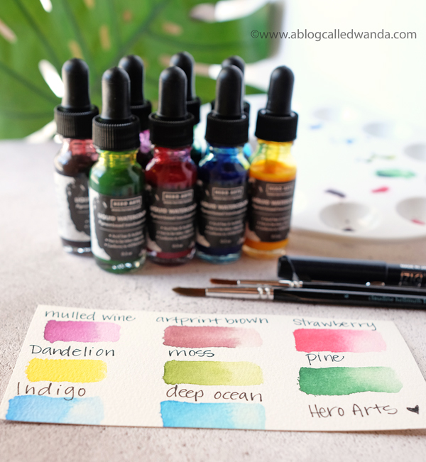 Hero Arts Liquid Watercolors