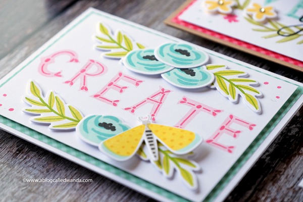 9 WPlus9 Tropical florals stamps and dies