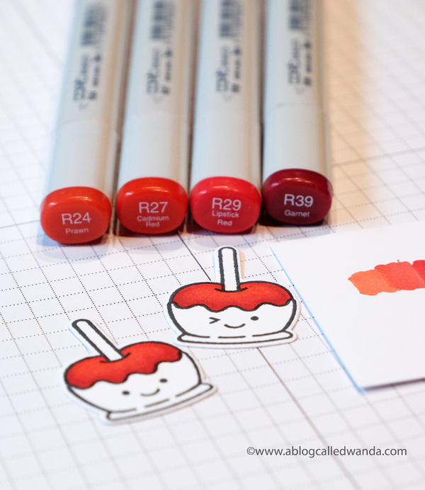 Copic Coloring for Apples