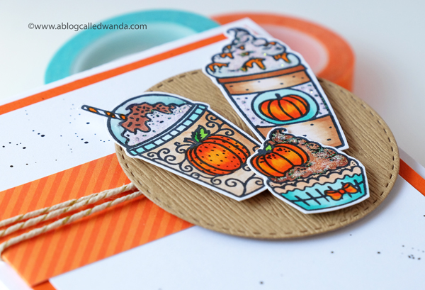 Pink and Main pumpkin spice stamp set Pink and Main pumpkin spice stamp set