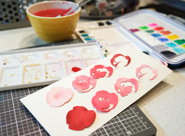 Watercolor roses step by step Watercolor roses step by step