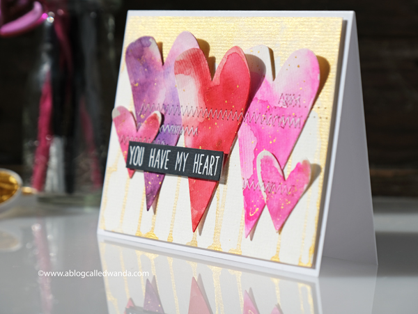 sewing on paper. handmade cards