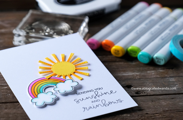 30 Day Coloring Challenge. Copic Markers and Rainbows