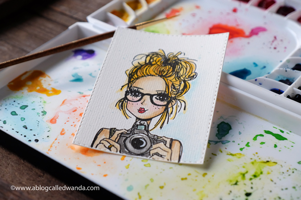 Mijello Mission water color palette 36. Picket Fence Studio Karen Girl