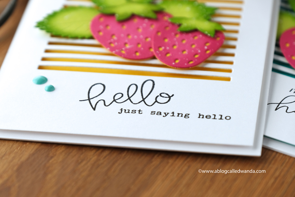 Hello Bluebird stamps