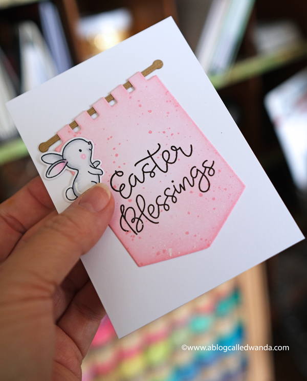 Distress Ink Blending. Hello Bluebird stamps and banner buddies