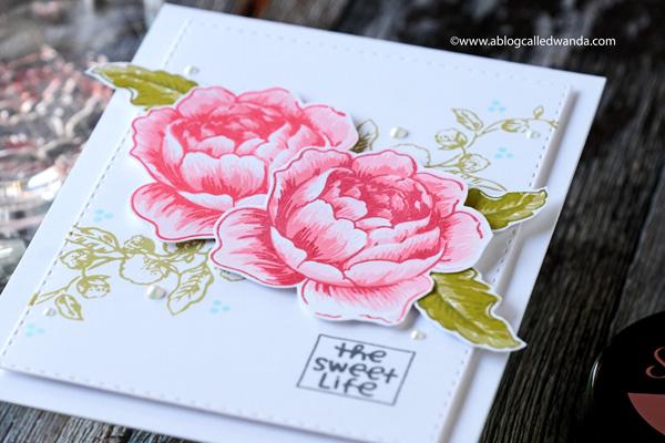 Altenew stamps cards flowers