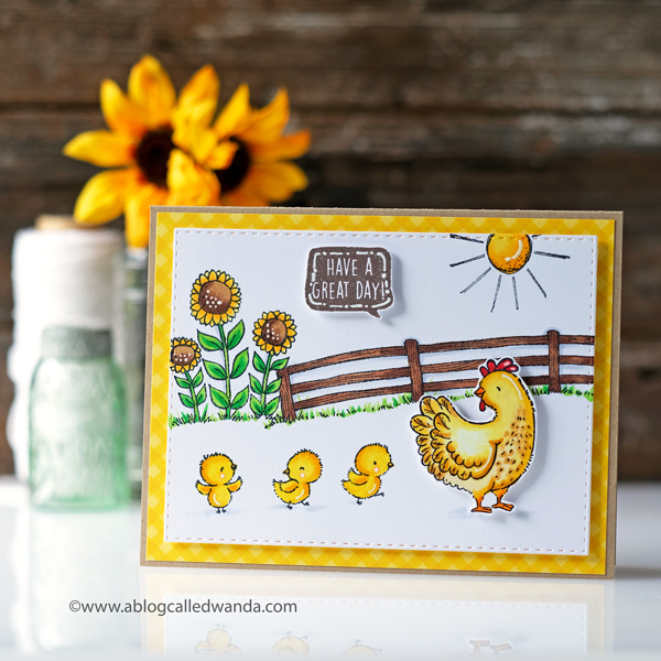 Purple Onion Designs. Stacey Yacula Sunny Meadow Fair collection. Copic Markers. Handmade cards with stamps!