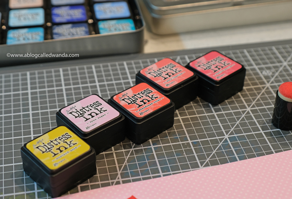 Distress Ink Blending