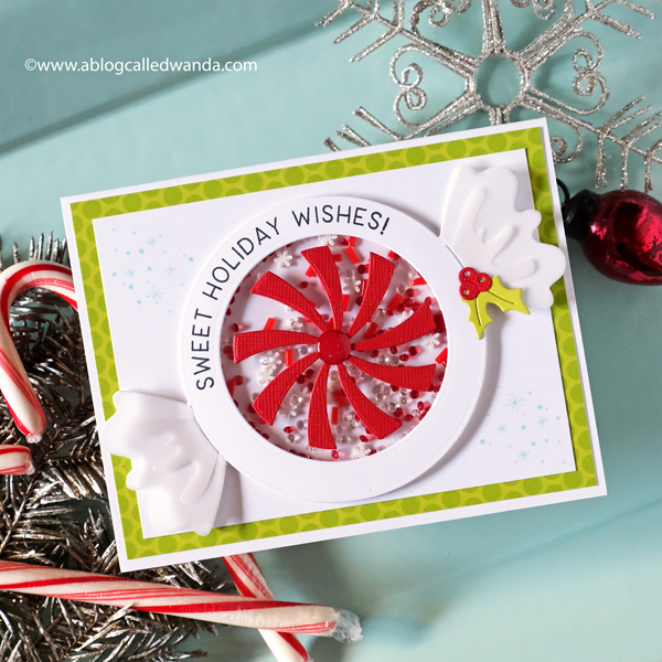 The Greetery Candy Pops Collection by Betsy Veldman. Shaker Card for CHristmas The Greetery Candy Pops Collection by Betsy Veldman. Shaker Card for CHristmas