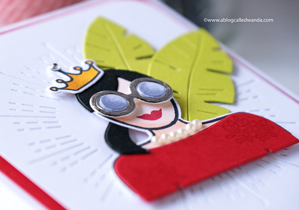 Waffle Flower Go Girl stamp set