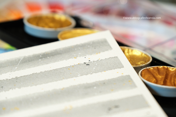 Betsy Veldman The Greetery new stamps Summer Sketches. Watercolor card by Wanda Guess