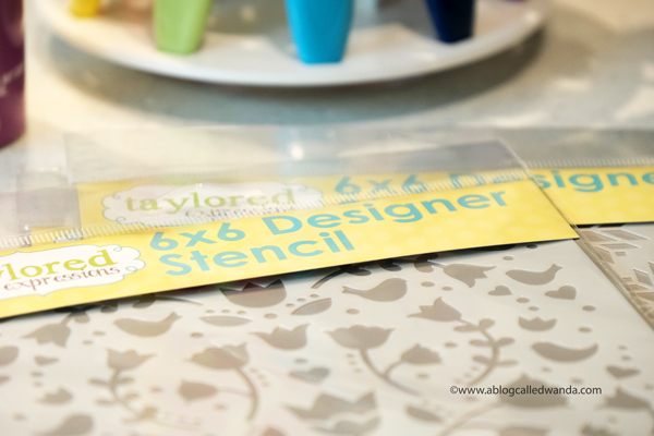 Using stencils for card making Using stencils for card making