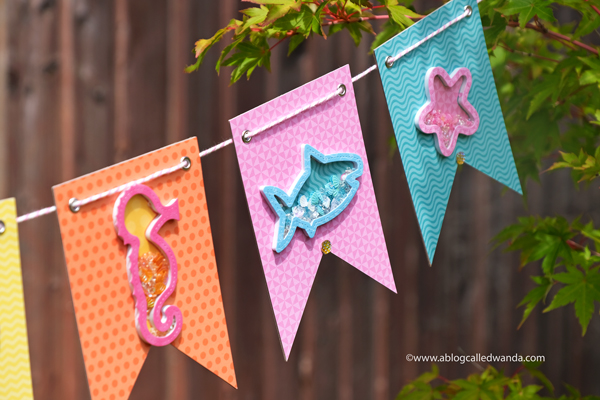 Queen and Company Under The Sea Kit Ocean Life Party Banner DIY Crafts