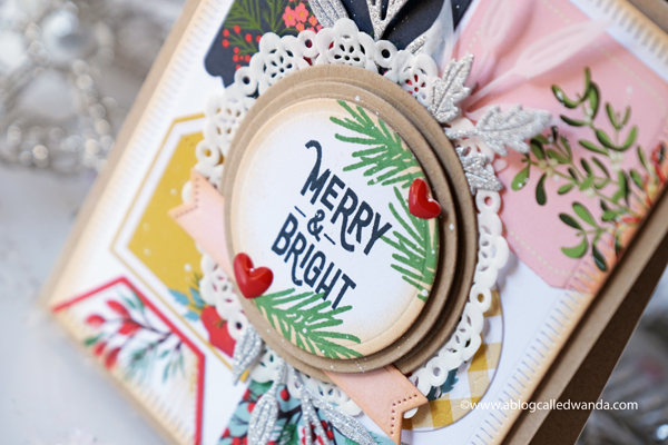 Handmade Christmas card ideas. stamping and die cutting